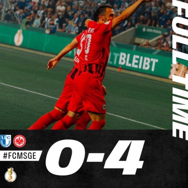  法兰克福新援科斯蒂奇连续三轮当选最佳  